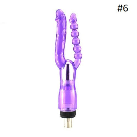 Sex Machine 3 Pin Non Realistic Attachments #06 Non-Realistic Dildos