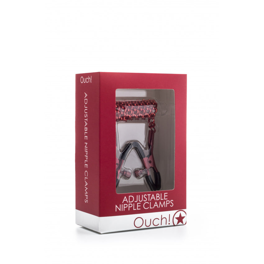 Shots Toys Adjustable Womens Nipple Clamps - Nipple and Clit Clamps