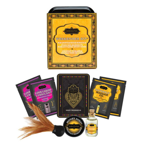 Kama Sutra NEW Weekender Adult Lubricant Set - Massage Oils and Lubricants