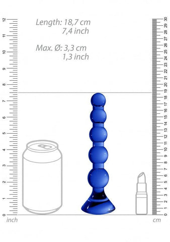 Shots Toys Chrystalino Stretch Anal Play Beads - Anal Beads and Balls