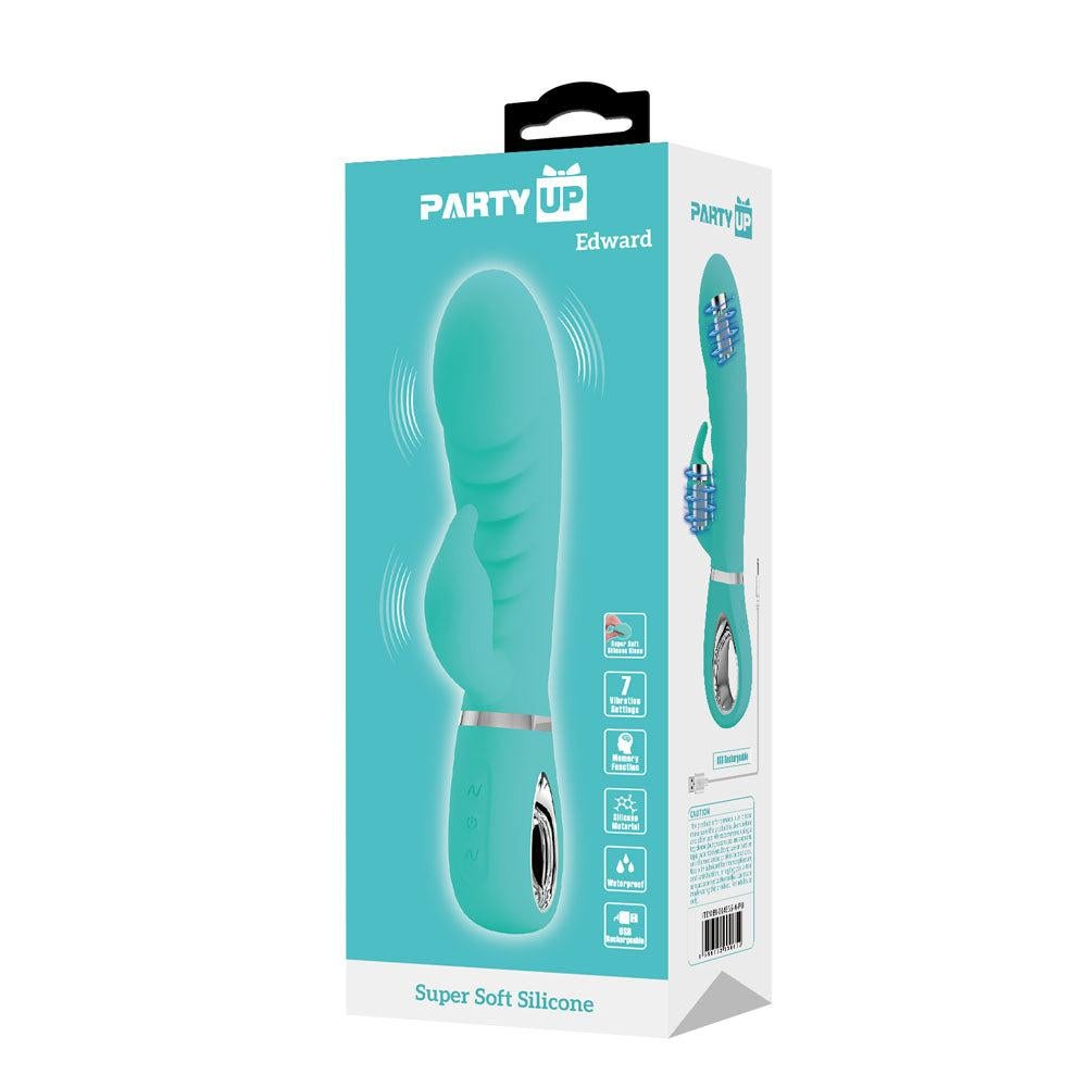 Party Up EDWARD USB Rechargeable Rabbit Vibrator Rabbit Vibrators