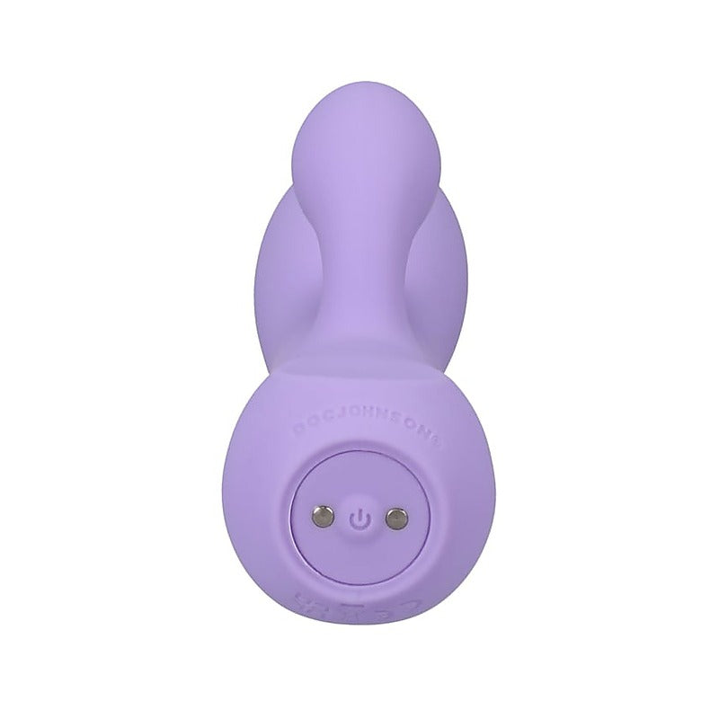 Ritual Aura Rechargeable Silicone Rabbit Vibe by Doc Johnson - Rabbit Vibrators