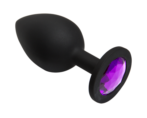 Doc Johnson Booty Bling Large Silicone Butt Plug - Clit Ticklers and Pulsators