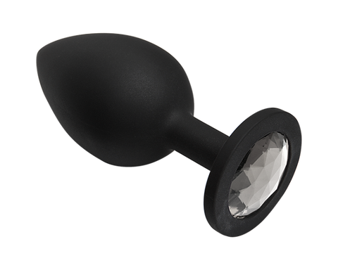 Doc Johnson Booty Bling Large Silicone Butt Plug - Clit Ticklers and Pulsators