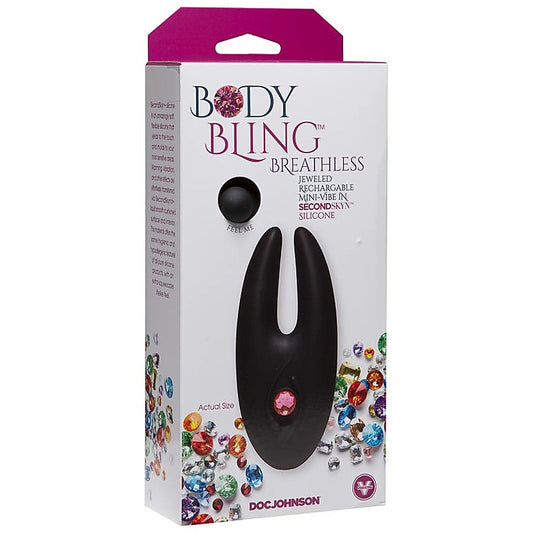Body Bling Breathless 8 Functions Mini Vibe by Doc Johnson - Mini & Slim Vibrators