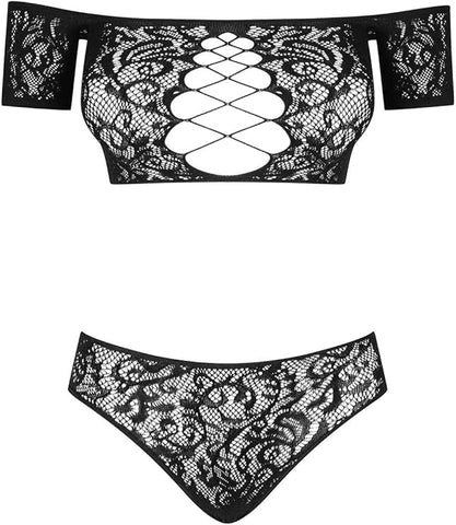 Obsessive Inessita Bra & Panty Set 2 Piece - Bras and Bra Sets