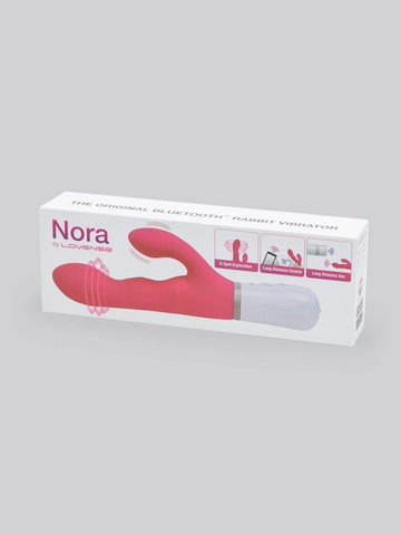 Lovense Nora Bluetooth Compatible Rabbit Vibrator - Rabbit Vibrators