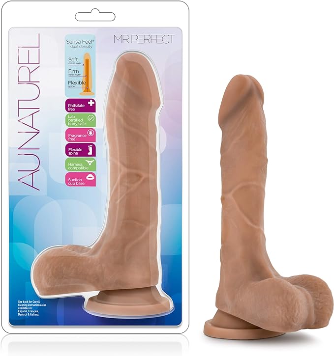 Au Naturel Mr Perfect Realistic Cock Realistic Dildos