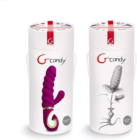 Gvibe Gcandy Rabbit Vibrator Raspberry - Rabbit Vibrators