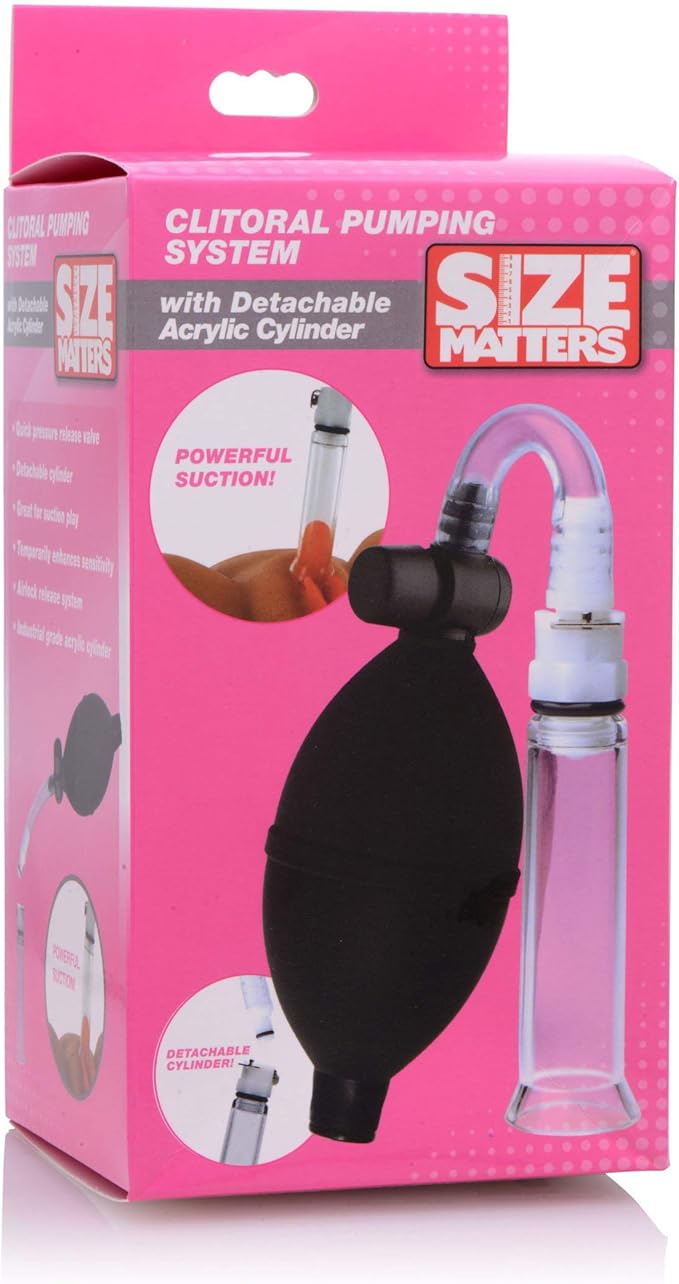 Size Matters Clitoral Pumping System Pussy And Clit Toys