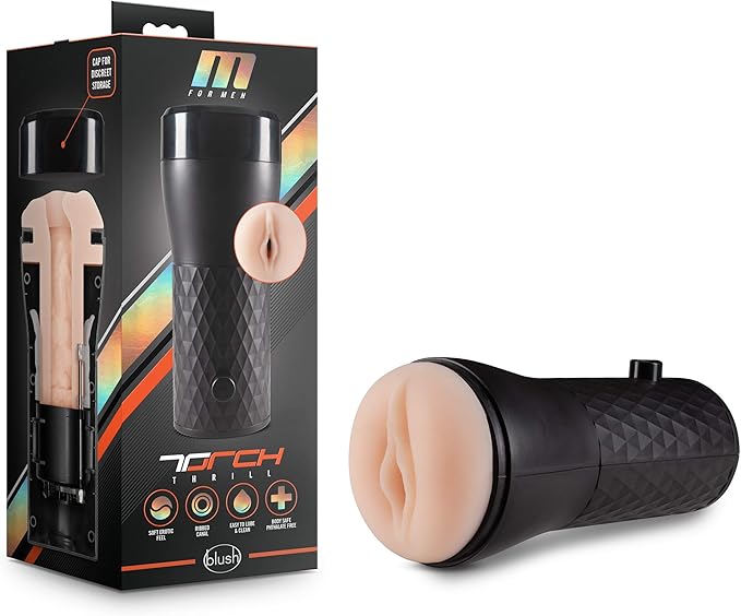 M for Men Torch Thrill Mens Masturbator Vanilla Masturbators and Strokers