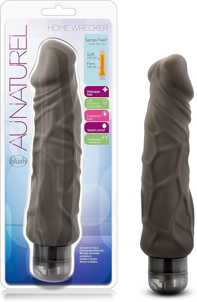 Au Naturel Home Wrecker Vibrating Dildo Vibrating Dildos