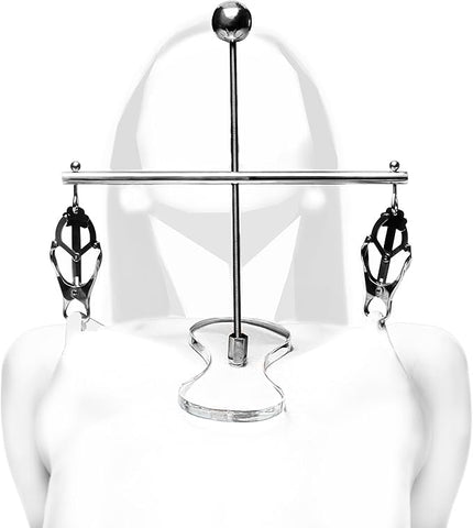 Master Series The Tower of Pain Nipple Clamps - Nipple and Clit Clamps