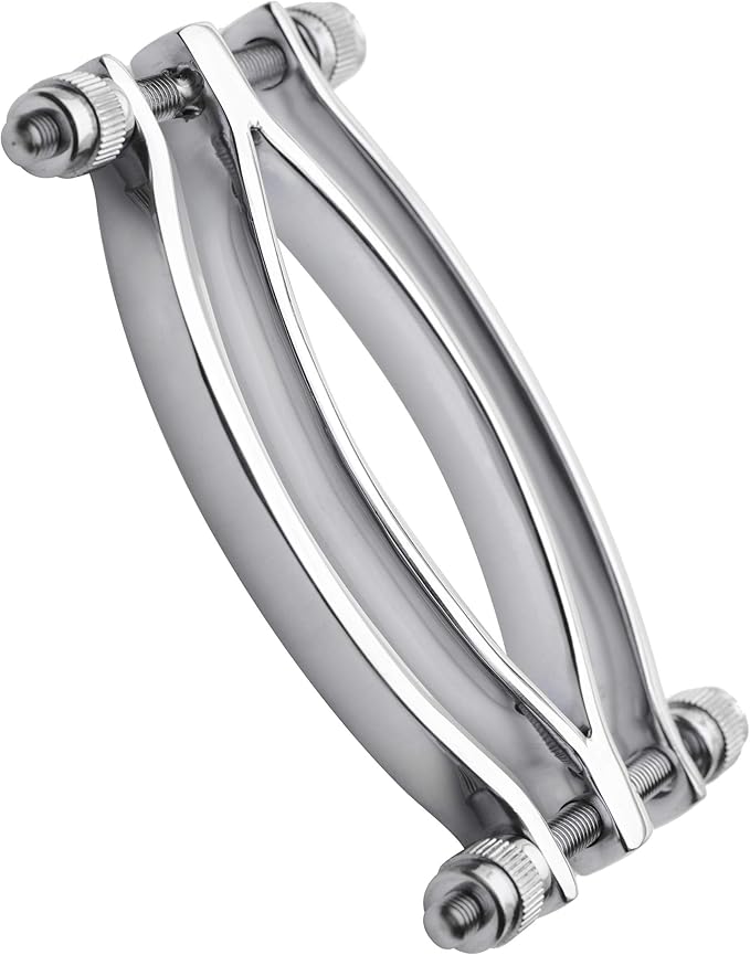 Master Series Stainless Steel Adjustable Pussy Clamp Pussy And Clit Toys