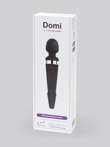 Lovense Domi 2 App Controlled Body Wand Vibrator - Remote Control Vibrators