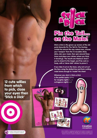 Creative Conceptions Geek Editions Stick a Dick Novelty - Party Gifts and Novelties