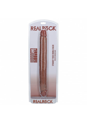 REALROCK Thick Double Ender Realistic Dildo - Double Ender