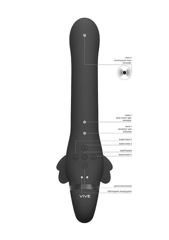 Vive Satu Vibrating Strapless Strap On Sex Toys - Strap On Sextoys