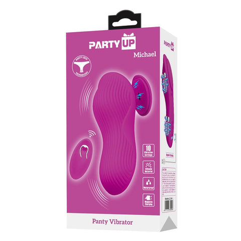 Party Up MICHAEL Wireless Remote Control Panty Vibrator - Remote Control Vibrators
