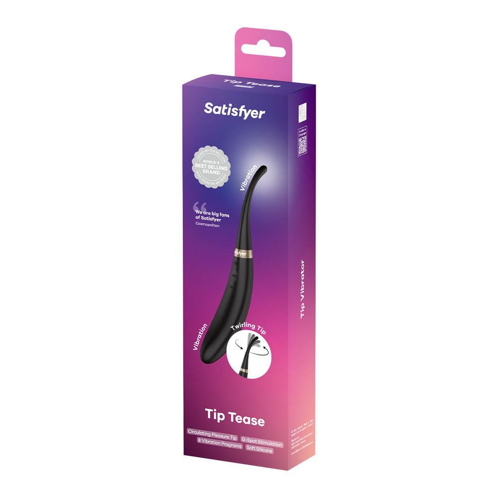 Satisfyer Tip Tease G Spot Vibrator with Twirling Tip G-Spot Vibrators