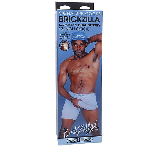 Doc Johnson Brickzilla 13 Inch ULTRASKYN Realistic Cock - Realistic Dildos