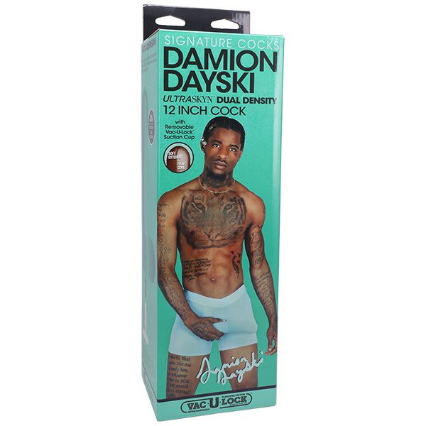 Doc Johnson Damion Dayski Realistic Cock with Suction Cup Realistic Dildos