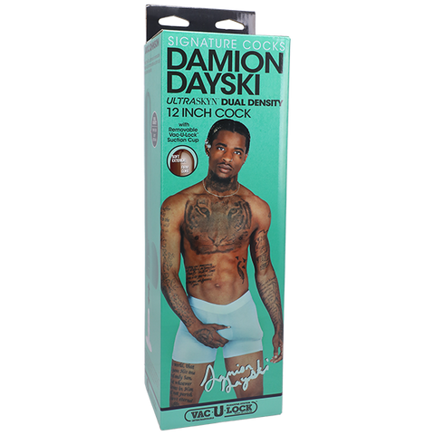Doc Johnson Damion Dayski Realistic Cock with Suction Cup - Realistic Dildos