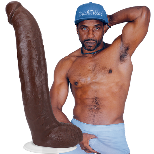 Doc Johnson Brickzilla 13 Inch ULTRASKYN Realistic Cock - Realistic Dildos