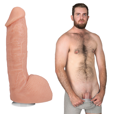 Vac-U-Lock Girthmasterr 8.5 Inch Ultraskyn Suction Cup Dildo - Realistic Dildos