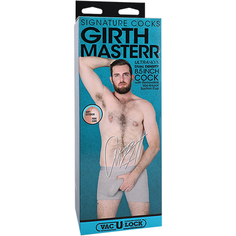 Vac-U-Lock Girthmasterr 8.5 Inch Ultraskyn Suction Cup Dildo - Realistic Dildos