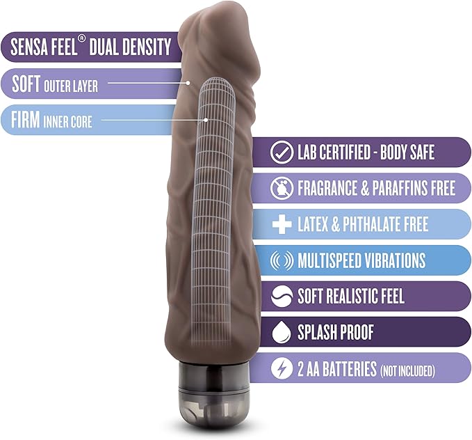 Au Naturel Home Wrecker Vibrating Dildo Vibrating Dildos