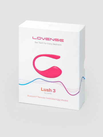 Lovense Lush 3 Bluetooth Remote Control Egg Vibrator - Remote Control Vibrators