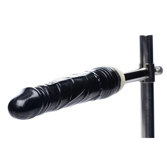 Master Series Imprisoned Metal Stockade With Dildo Sex Furniture