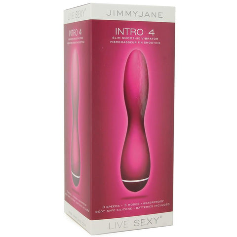 Jimmyjane Intro 4 Smoothie Personal Silicone Massager - Clit Ticklers and Pulsators