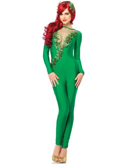 Leg Avenue Ivy Vixen Catsuit Sexy Womens Costume Fancy Dress Ups