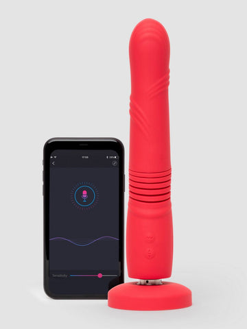 Lovense Gravity App Control Vibrating and Thrusting Dildo - Remote Control Vibrators