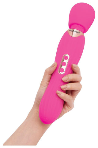 Xgen Bodywand RUMBLE Rechargeable Personal Massager Hot Pink - Body Wands