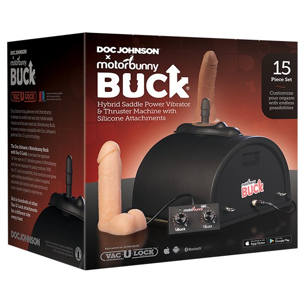 Doc Johnson Motorbunny Buck With Vac U Lock Sex Machine Sex Machines