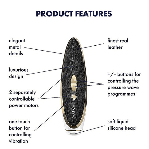 Haute Couture Multi Functions Waterproof Clitoral Stimulator - Clit Ticklers and Pulsators