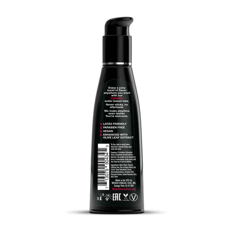 Wicked Aqua Flavoured Water Based Adult Lubricant 120 ml - Water Based Lubes