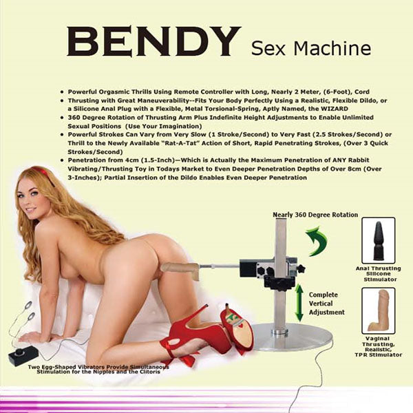 Myworld Bendy Mains Powered Sex Machine Sex Machines