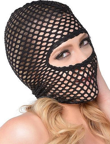 Fetish Fantasy Fishnet Fetish Play Hood - Bondage Hoods