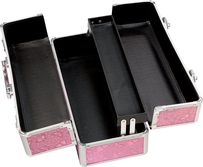 BMS Factory Lockable Large Vibrator Case Pink Vibrator Accessories