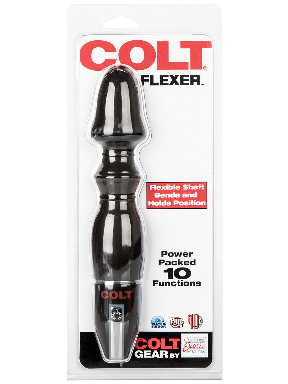 Colt Flexer 10 Functions Silicone Anal Vibrator Anal Vibrators
