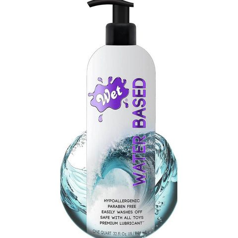 Wet Water Based Premium Adult Lubricant - Water Based Lubes