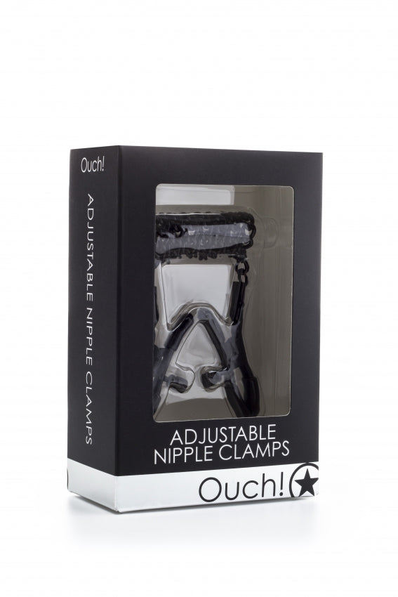 Shots Toys Adjustable Womens Nipple Clamps - Nipple and Clit Clamps