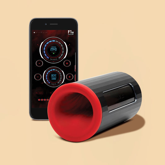 Lelo F1s Developers Mens Masturbator Kit Red - Sex Kits