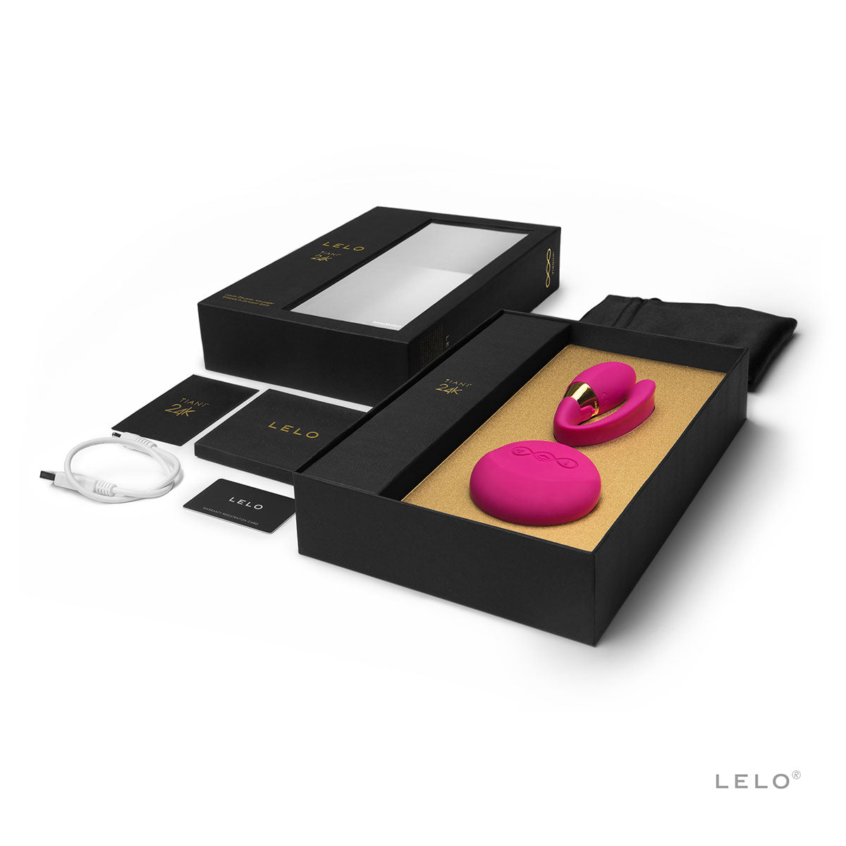 Lelo Tiani 24K Gold Couples Adult Massager Rabbit Vibrators