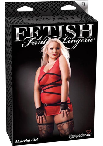 Fetish Fantasy BDSM Play Material Girl Costume - Fancy Dress Ups