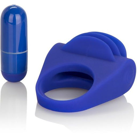 CalExotics Silicone Fluttering Enhancer Cock Ring - Cock Rings